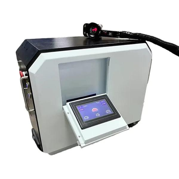 Farms 100w 200w 300W Handheld Raycus Max IPG JPT Metal Steel Iron Fiber Laser Cleaner Rust Removal Paint Cleaning Machines