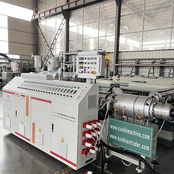 Smooth Production with Twin Screw Extruder Delta Inverter Motor Speed Controlling and Package Gross Weight 13500.000kg