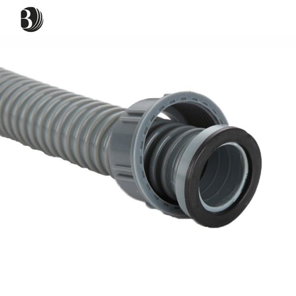Kitchen sink double thread connecting pipe basin drainage hose fittings of food waste processor