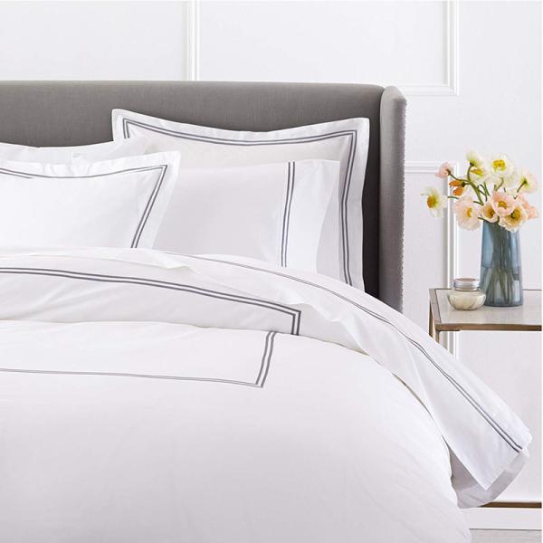 Luxury 100% Hotel Cotton Sheet Sets Set in All Season Colors 233/300/400 Количество нитей