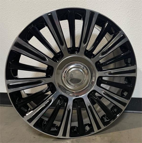 2022 Escalade Platinum Black Polished Wheels Rims Fits 22 For Suburban 6x139.7