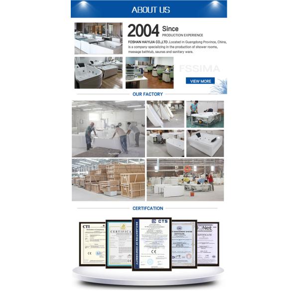 Акриловые ванны водоворота воздушной струи в 5 ног 60 x 30 60 x 32 60 x 36