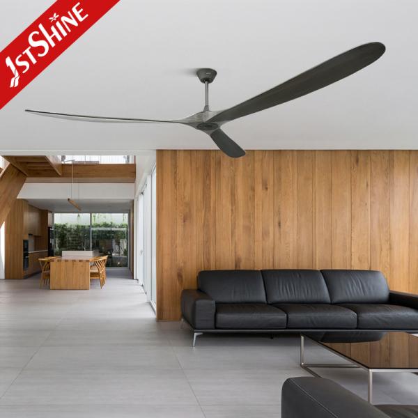 ceiling fan Крытый 88 потолочный вентилятор дюйма 35w твердый деревянный с электрическим мотором DC
