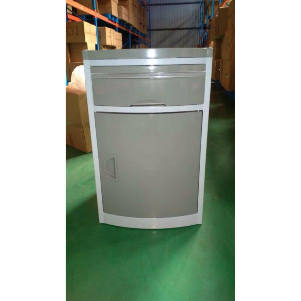 Table de chevet médicale en plastique ABS avec tiroir