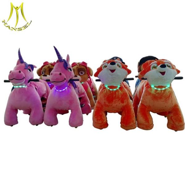 Hansel  battery operated animal ride commercial adults horse scooter for sales