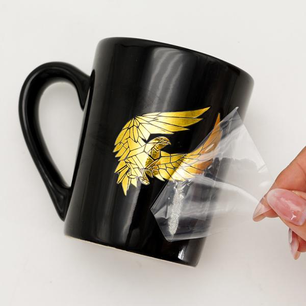 Custom Printed CMYK Color Waterproof Paper Labels , Perfume Bottles and Cosmetics Packaging Stickers