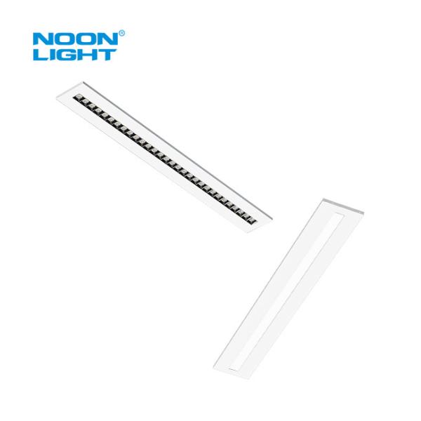 White Powder Painted Steel LED Grid Light with 5000LM Max Brightness