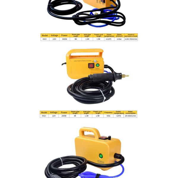 2600w многоцелевые бытовые машины для чистки паровых котлов Автомобильная кухня Электрические ручные высоко давленные паровые очистители
