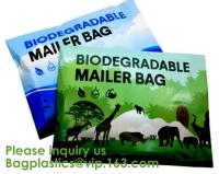 Enveloppes en plastique de expédition d'annonce de sac d'enveloppe de sacoches compostables d'affranchissement embarquant le messager