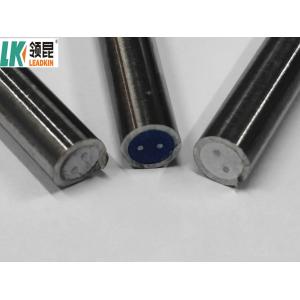 Mineral Insulated Thermocouple Cable for Temperature Measurement Silver/Black/Red/Blue Connector Color Insulation