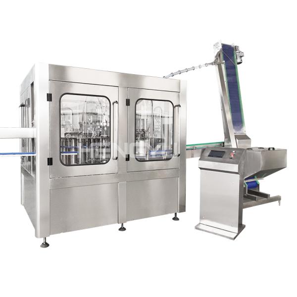 Factory Made Industrial Beverage Carbonated Soft  Automatic Bottling CSD Glass Bottle Soda Filling Machine