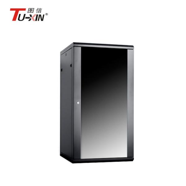 Telecom Indoor Wall Mount Server Cabinet , Half Height Network Rack Cabinet
