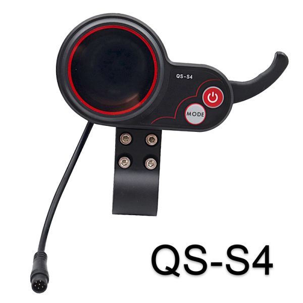 Acelerador de aceleración con pantalla LCD para patinete eléctrico impermeable QS-S4 36V, accesorios de control para bicicleta Zero 10X, piezas para patinete eléctrico