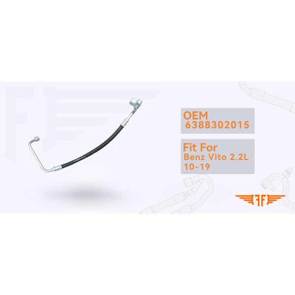 Tuyau de climatisation en aluminium Vito 6388302015 pour Mercedes Benz 2.2L 10-19