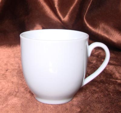 superwhite fine quality   porcelain coupe coffee cup/220ml/tea set /cup with saucer