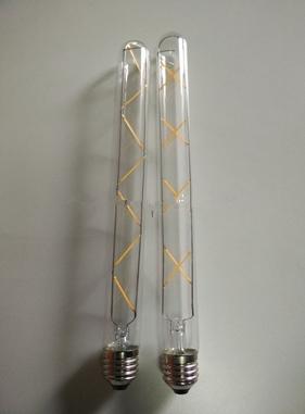 ETL UL cUL listed dimmable LED filament T10 T30 LED tubular bulb lights 2200K 2700K
