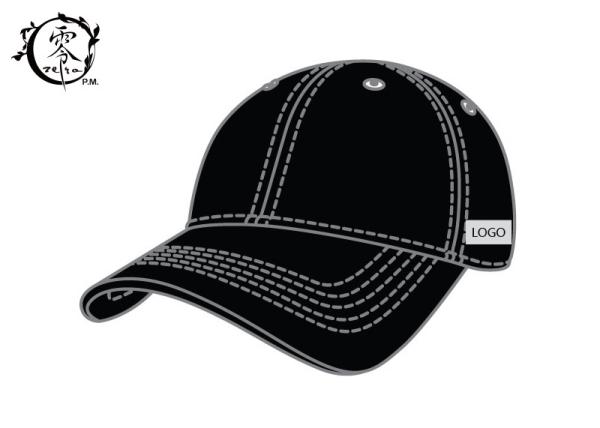 Running Workouts Outdoor Activities Printed Headwear , Embroidery Logo Polyester Sports Caps