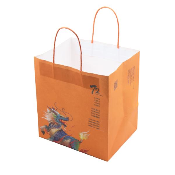 Wholesale Custom Printed Kraft Craft Paper Bags Reusable And Recycled Party Gift Bag