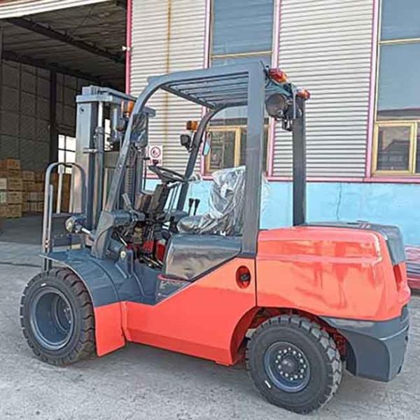 G Series Forklift 3.5 Ton Counter Balanced Forklift Truck Double Front Tires