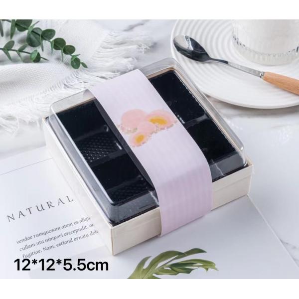 Boîtes écologiques transparentes à pâtisserie