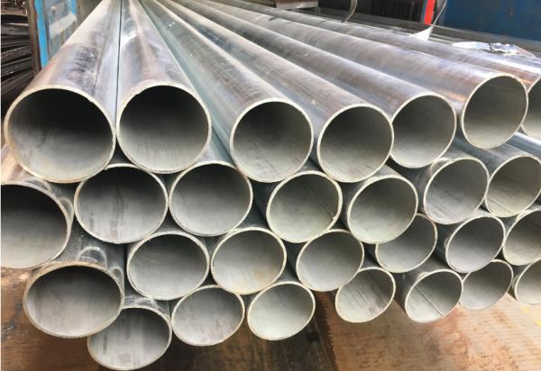 6 Inch Gi Galvanised Steel Pipe Tube Pre Welding For Liquid Delivery
