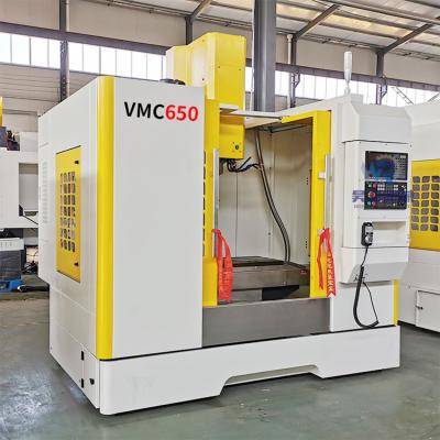 Centro fazendo à máquina vertical de alta velocidade vertical do cnc da máquina de trituração da linha central quente do cnc 5 das vendas BT40 vmc650 com metal