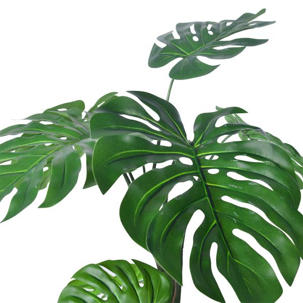 140cm/ 170cm faux monstera plant​ with Aerial Roots | Single Stem Silk Plant | Hotel Lobby Tree | Factory Direct