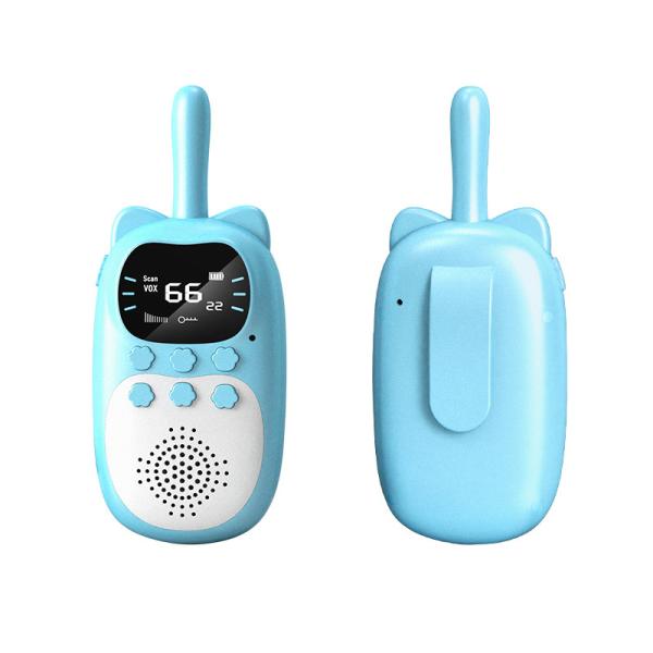 20 Storage Channels Handheld Walkie Talkie For Children 3km ABS Plastic Remote Toy