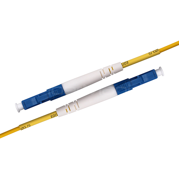 LC UPC к LC UPC Кабель оптоволоконного патча Simplex Single Mode OS2 OFNR 2,0 мм Желтый