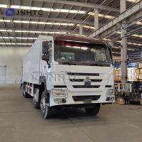 25 tonnes Truck Howo 8*4 Van Trucks Diesel Transmission manuelle Conteneurs épaissis Boîtes de fret