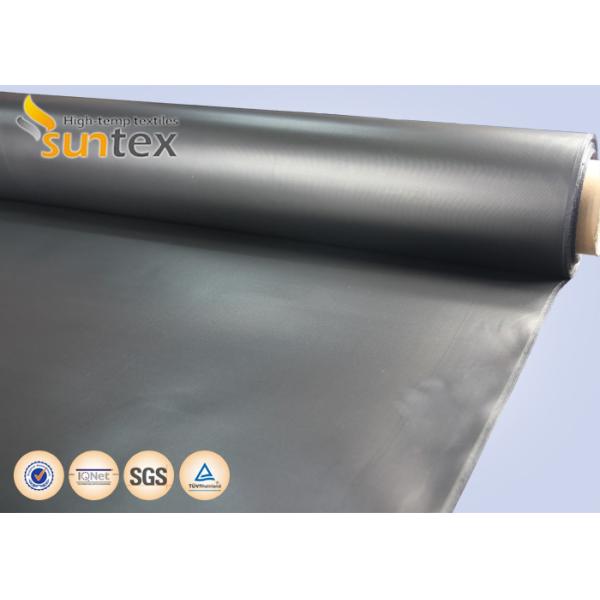 трубопровод 0.4мм гибкий покрыл ткань стеклоткани покрытую с чернотой резины неопрена