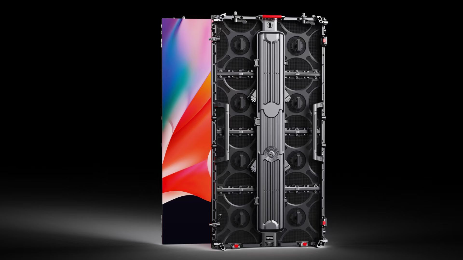 Die Cast Aluminum Rental LED Cabinet Display High Strength 500x500mm