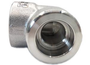 ASME B16.11 Carbon Steel Forged Fittings 3000 Lbs Socket Weld Elbow