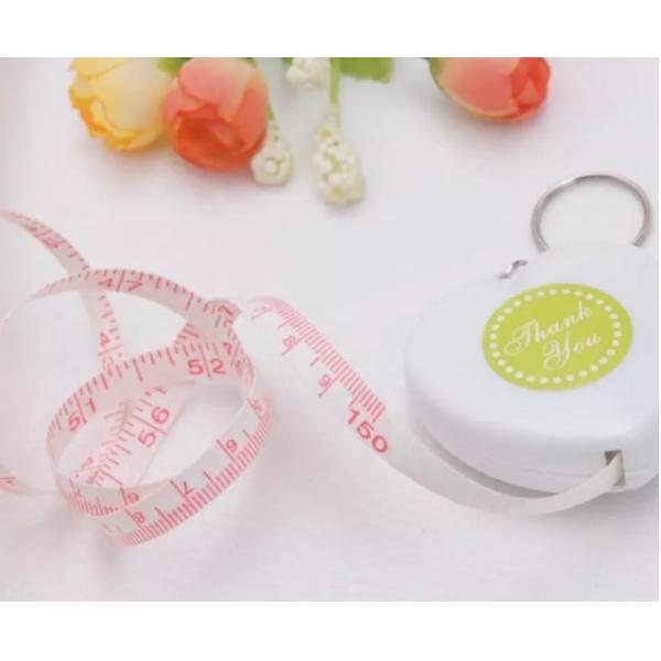 Wear Resistance Creative Promotional Gifts Tape Keychain Keyrings