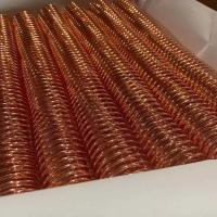 44.5mm espiral galvanizada 48 voltas do metal bobina para o emperramento de livro