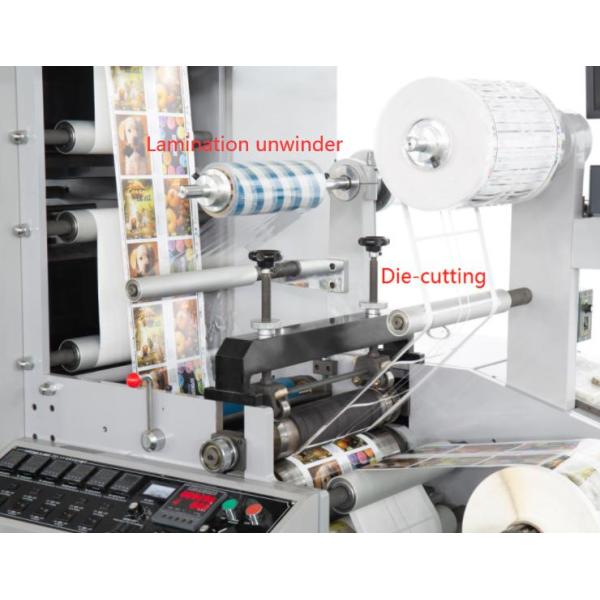 УЛЬТРАФИОЛЕТОВАЯ Flexographic печатная машина 60M/Min для слипчивого ярлыка