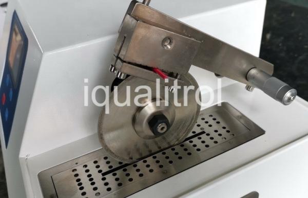Low Speed Specimen Metallographic Precision Cutting Machine DTQ-5 for Electronic Parts