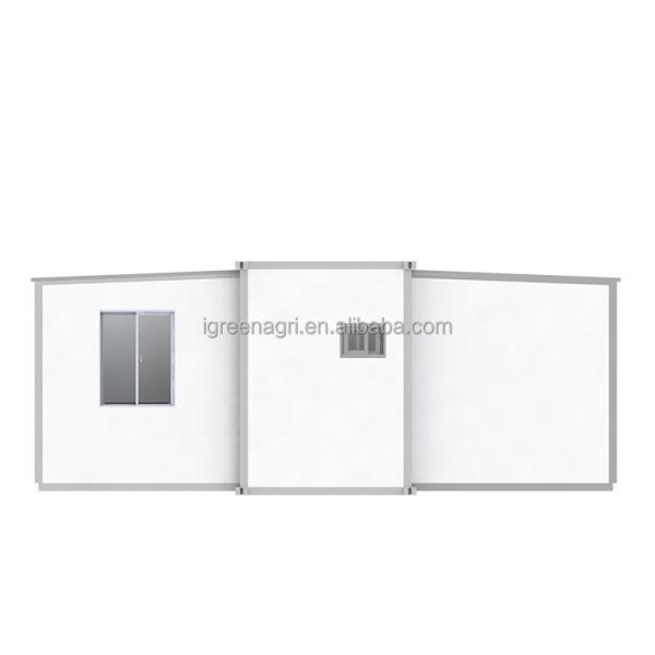 Aluminum Window 20ft Expandable Container House Customization Modular Structure