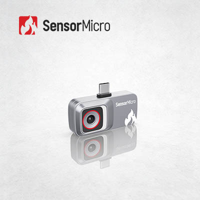 Affordable Smartphone Attachment Thermal Imaging Camera with 120×90 Resolution and 12μm Pixel Size Wafer-Level-Package