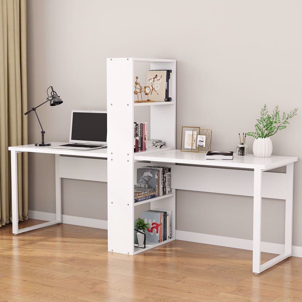 Modern Soho Computer Desk with Book Shelves Standard and Customized