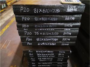 Barre plate laminée à chaud d'acier allié de Prehardened de 1,2311 P20 PDS-3
