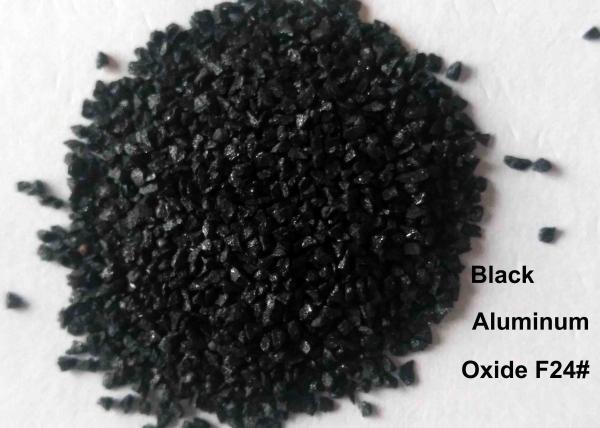 Black Fused Alumina Aluminium Oxide Blasting Media For Polishing Stainless Steel Tablewares