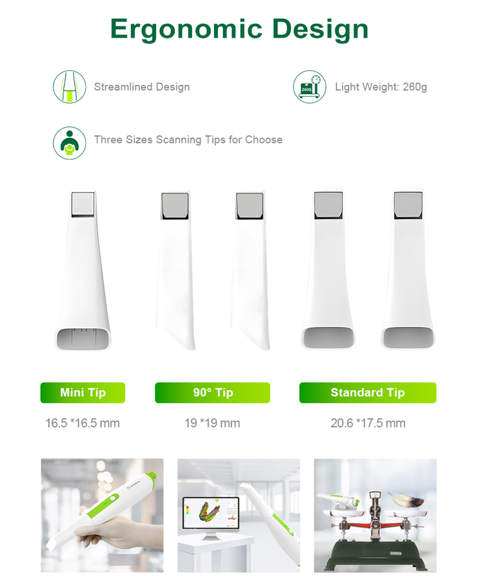 AI Intraoral Scanner Eco-Scanner 02 | High Accuracy Digital Dental Scanner