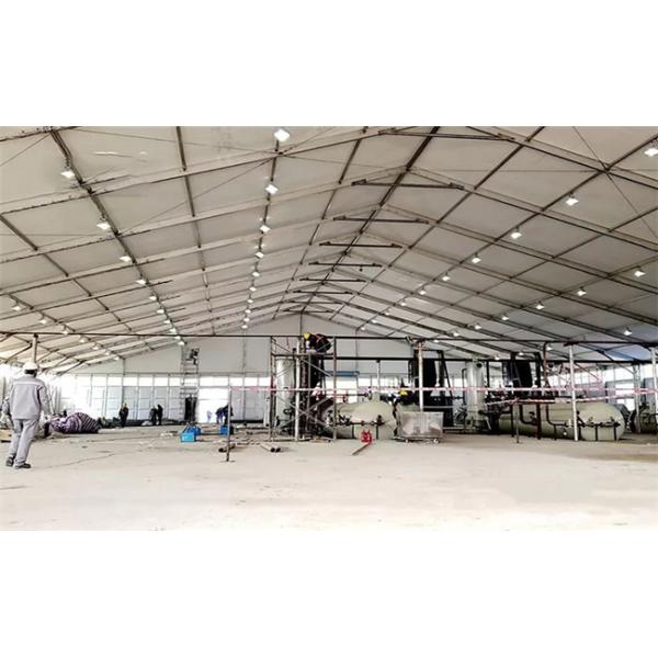 Fire Retardant 30mX60m Big Outdoor Tent With PVC Door