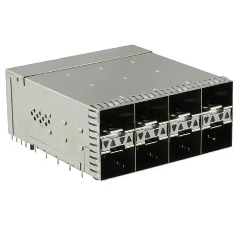 2299924-4 RA de la CAGE 2X3 228P de RCP de conn. de fibre optique ZQSFP+ d'émetteur-récepteur