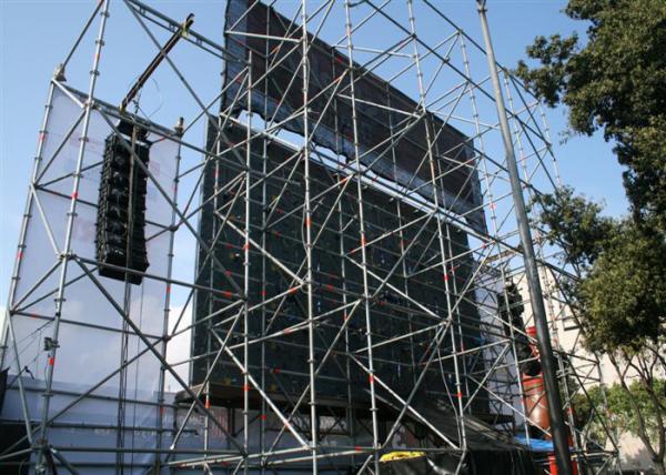 Arrendamento impermeável magro exterior da exposição de diodo emissor de luz P5.9 para a mostra grande do evento, do festival & da música