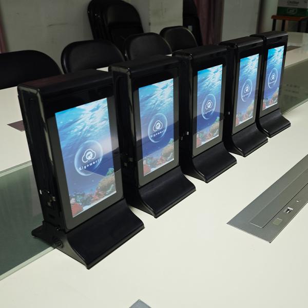 7 Inch Restaurant Smart Table Interactive Touch Screen Lcd Display Coffee Support Mobile Phone Charging