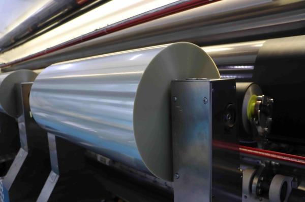 Width 400-2080mm BOPET And BOPP Films Hot Stamping Film Apply To Transfer Industry