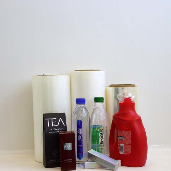Custom Width Bopp Transparent Film Polyester Laminating Film For Daily Cosmetics Label Printing