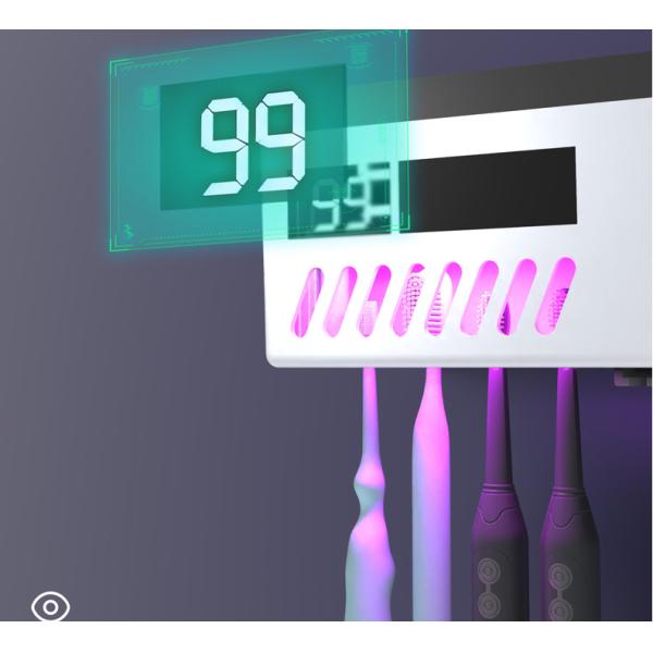 Intelligent 1200mAh Toothbrush Sterilizer Holder 3.7V Ultraviolet